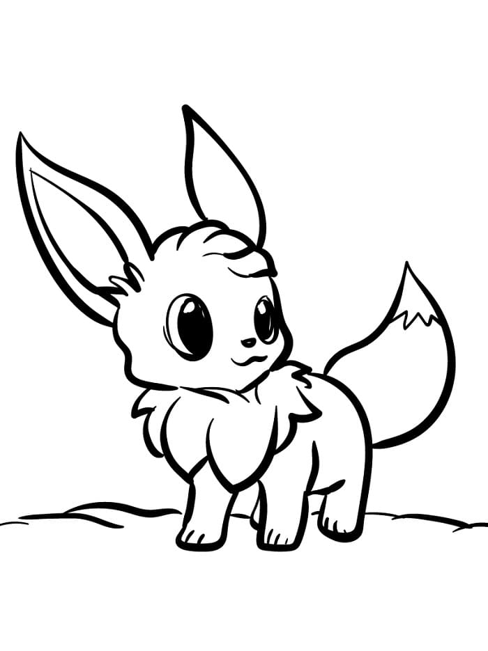 Glad Eevee fargelegging