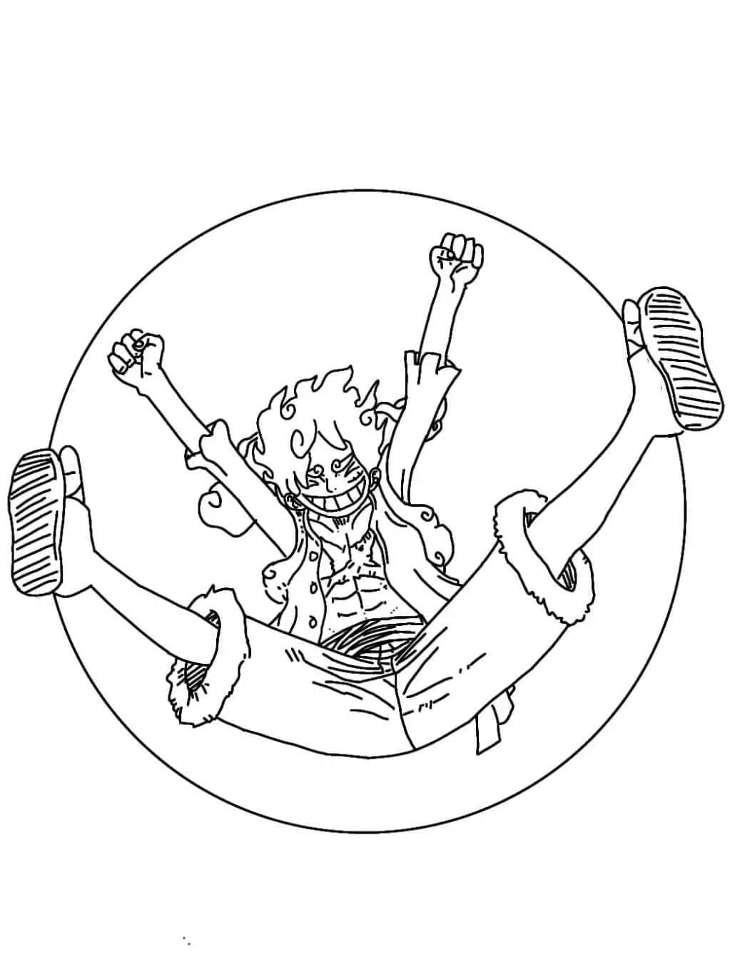 Glad Luffy fargelegging