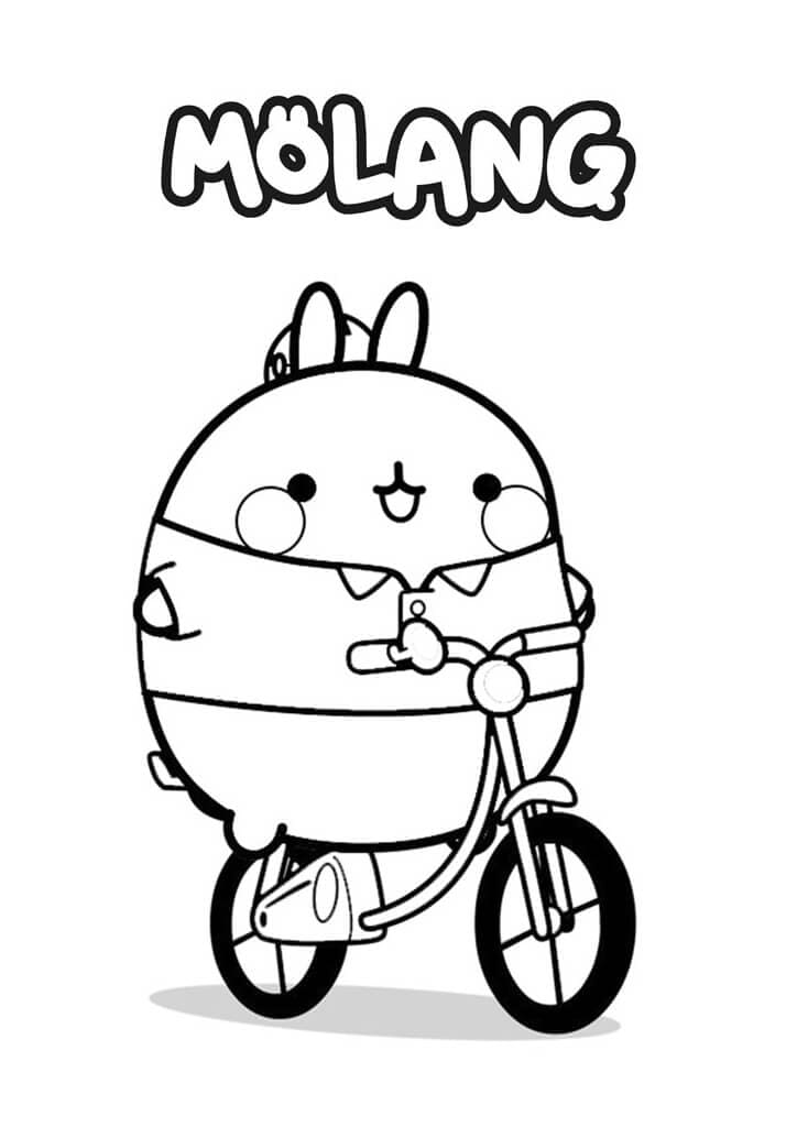 Glad Molang fargelegging