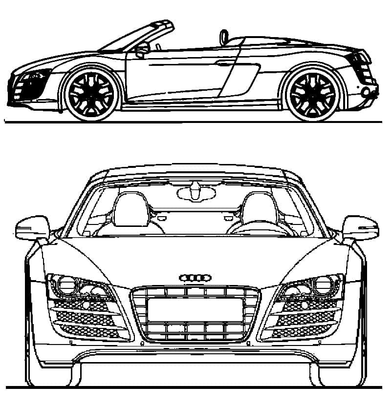 Gratis Audi fargelegging