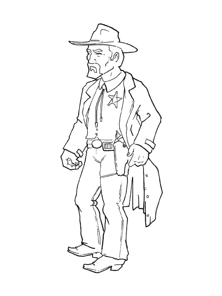 Gratis Cowboy fargelegging