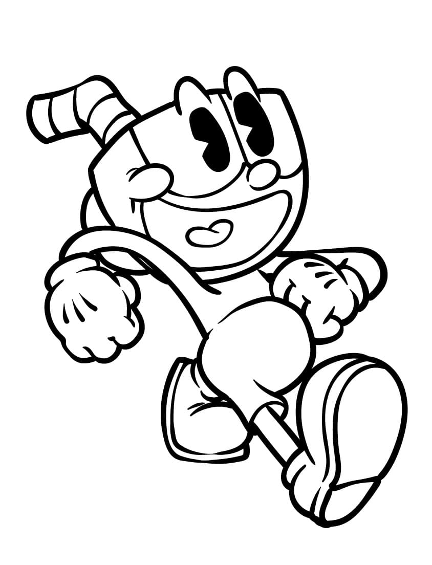 Gratis Cuphead for Barn fargelegging