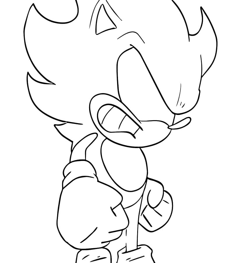 Gratis Dark Sonic for Barn fargelegging