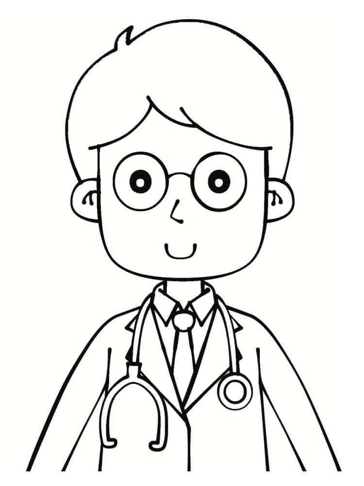 Gratis Doktor Utskrivbar fargelegging