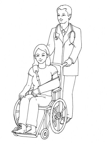 Gratis Doktor for Barn fargelegging