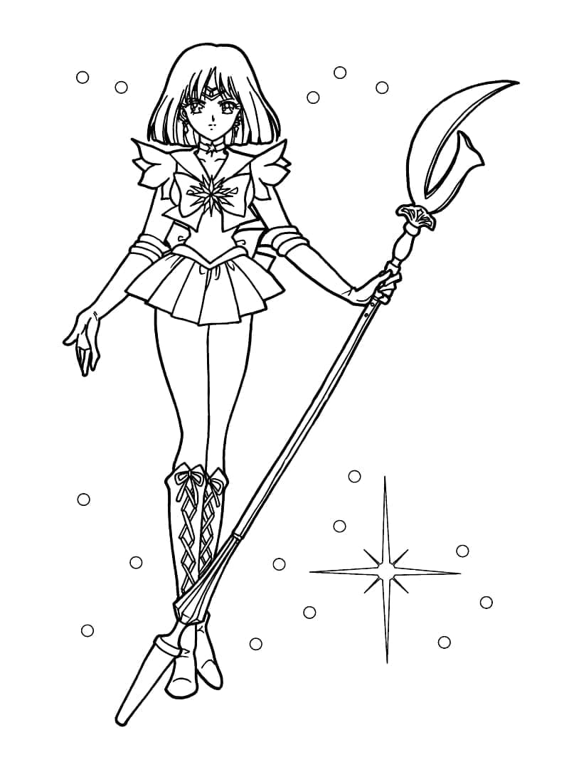 Gratis Sailor Moon Bilde fargelegging