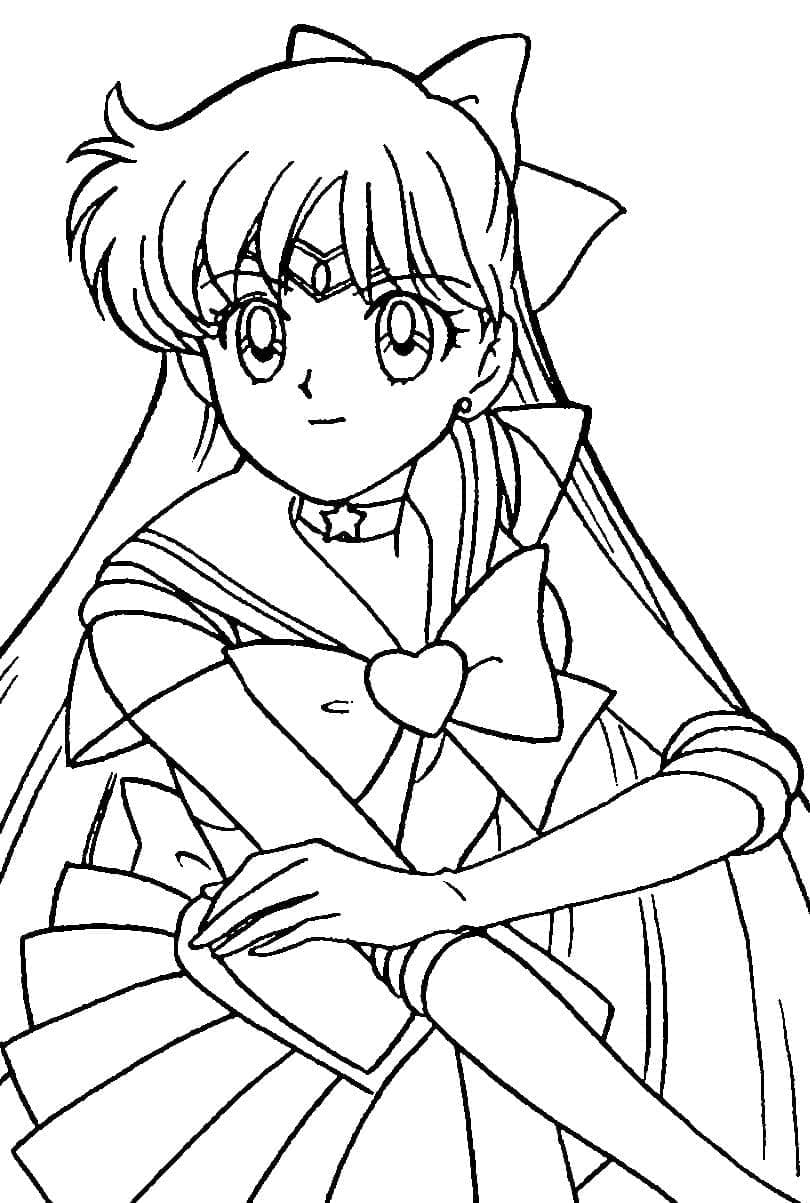 Gratis Sailor Moon Utskrivbar fargelegging