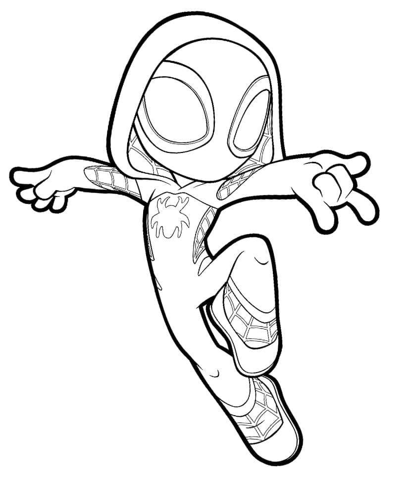 Gratis Spidey fargelegging