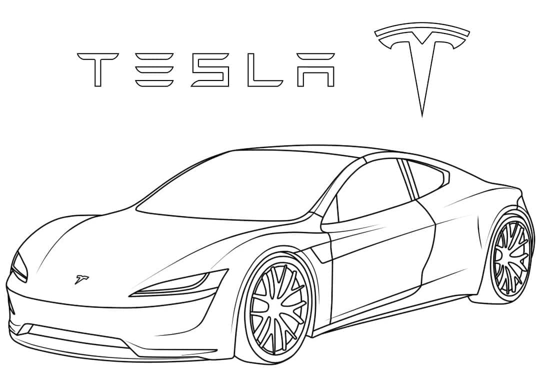 Gratis Tesla for Barn fargelegging