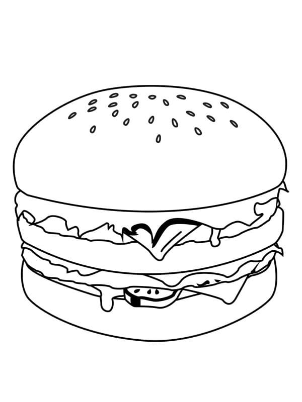 Hamburger Gratis fargelegging