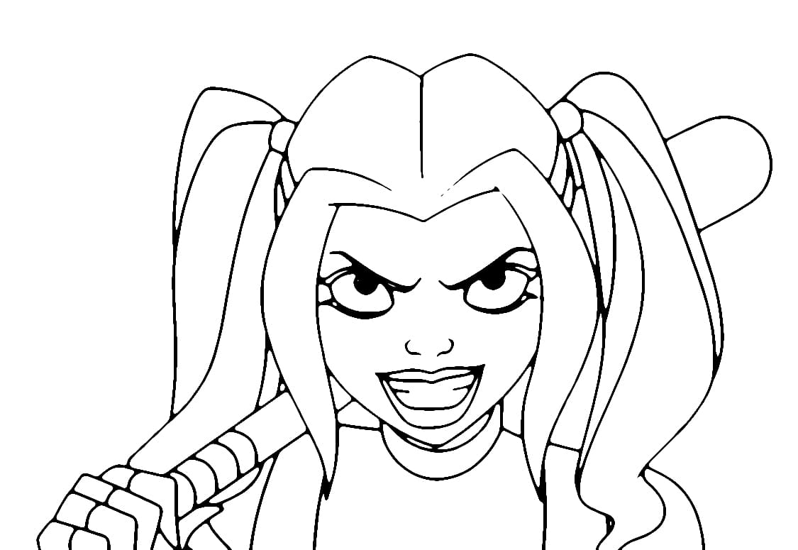 Harley Quinn Bilde fargelegging
