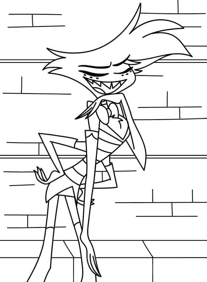 Hazbin Hotel (14) fargelegging