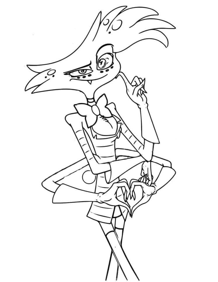 Hazbin Hotel (17) fargelegging