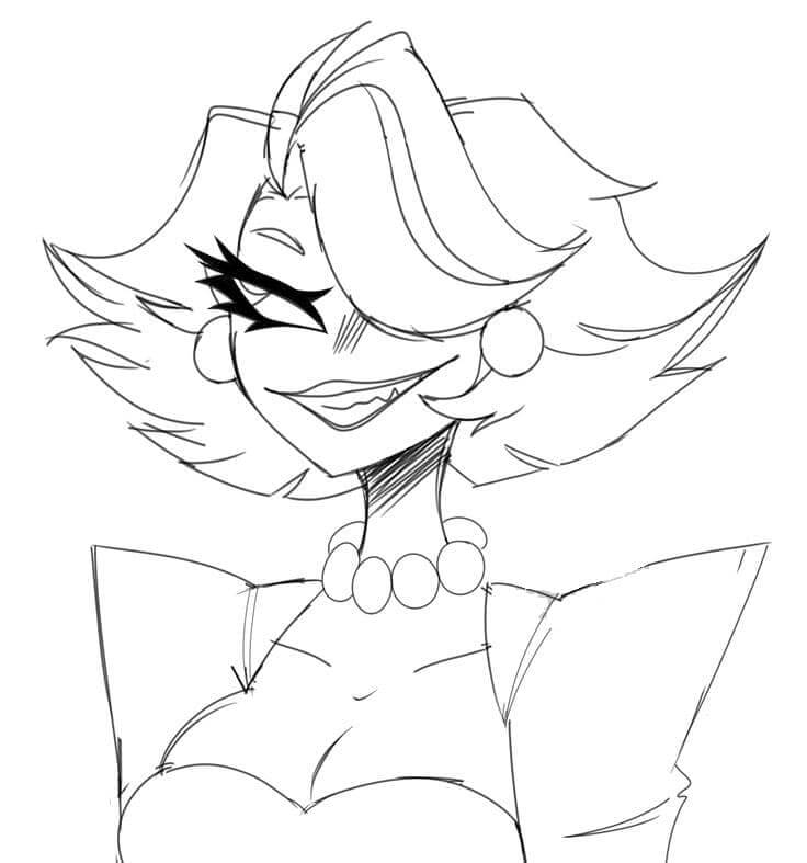 Hazbin Hotel (20) fargelegging