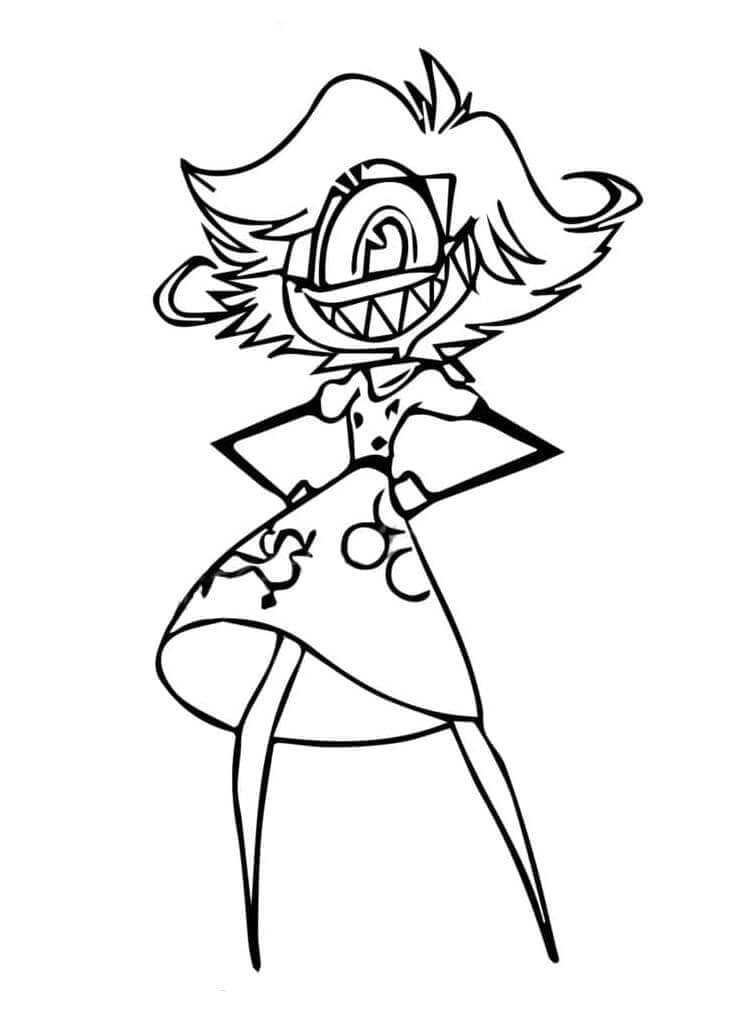 Hazbin Hotel (22) fargelegging