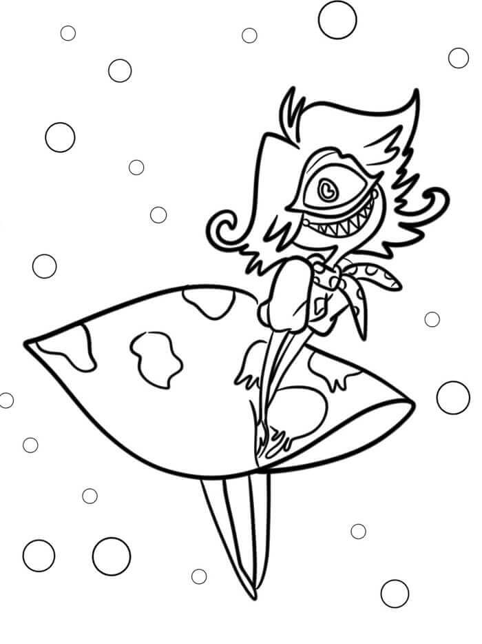 Hazbin Hotel (25) fargelegging
