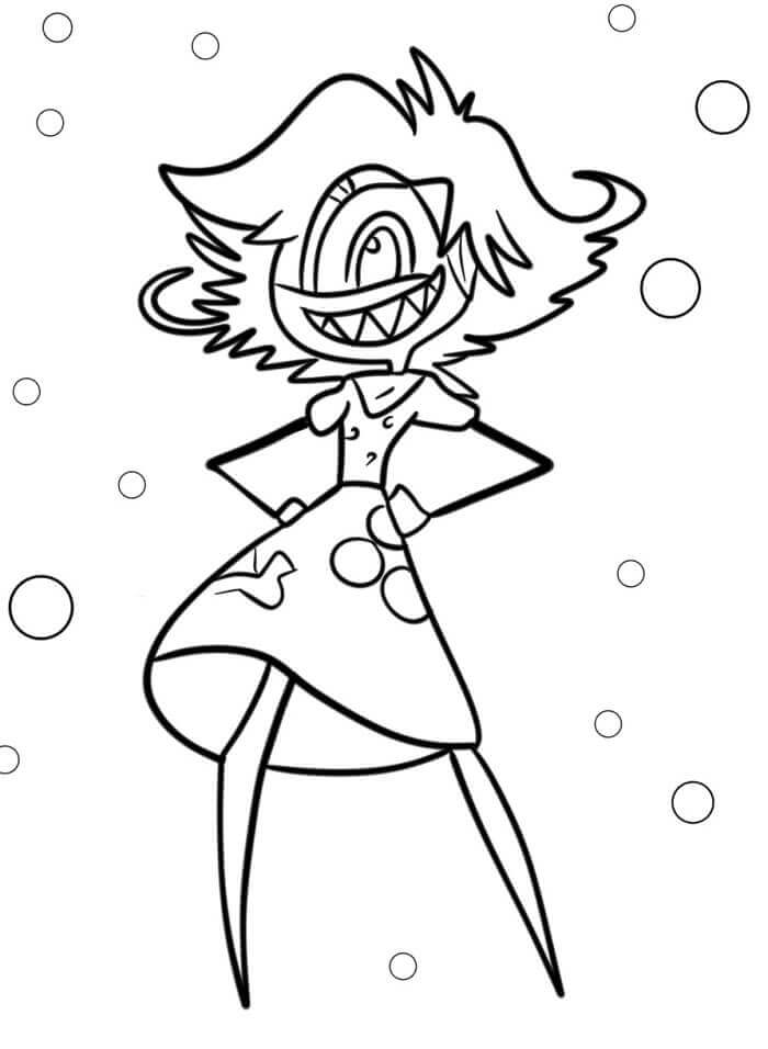 Hazbin Hotel Fargelegging