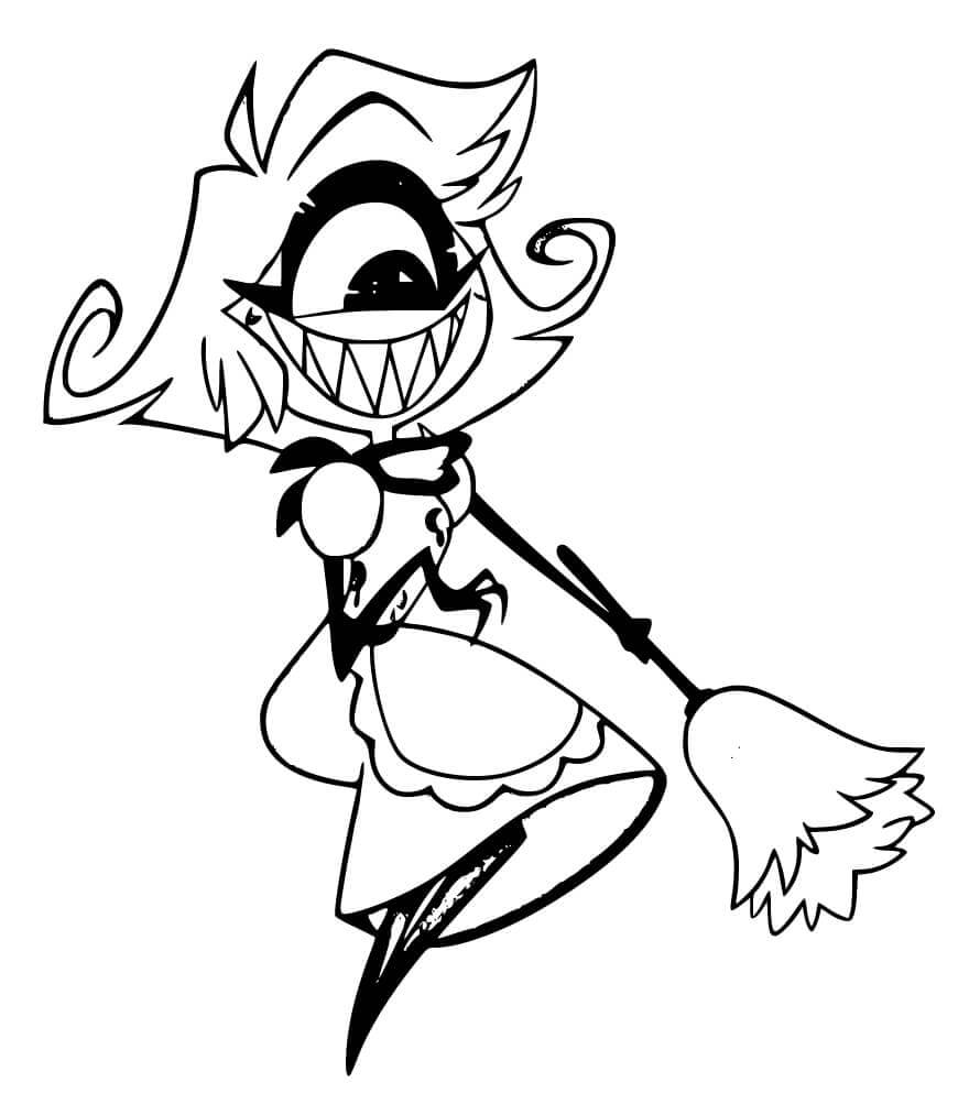 Hazbin Hotel (8) fargelegging