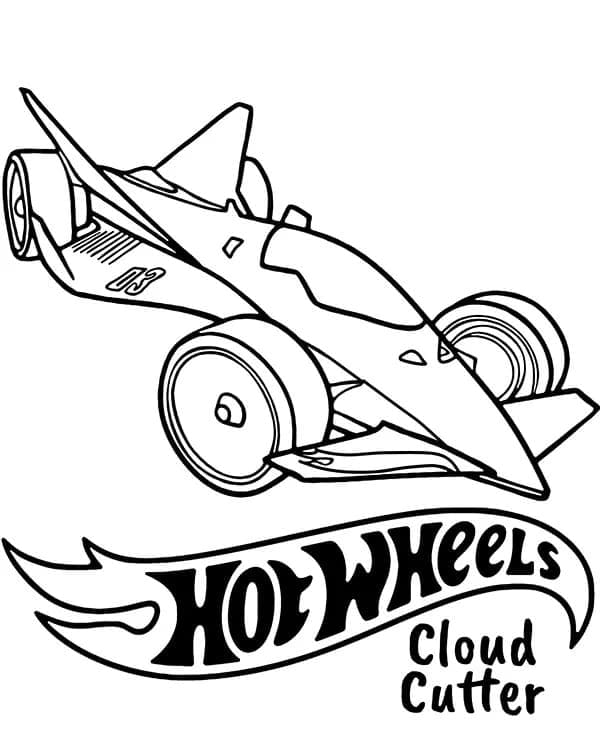 Hot Wheels (10) fargelegging