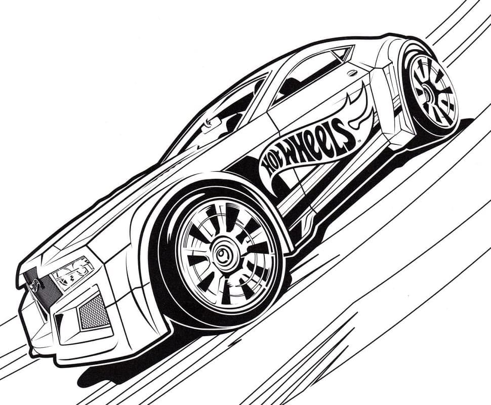 Hot Wheels (8) fargelegging