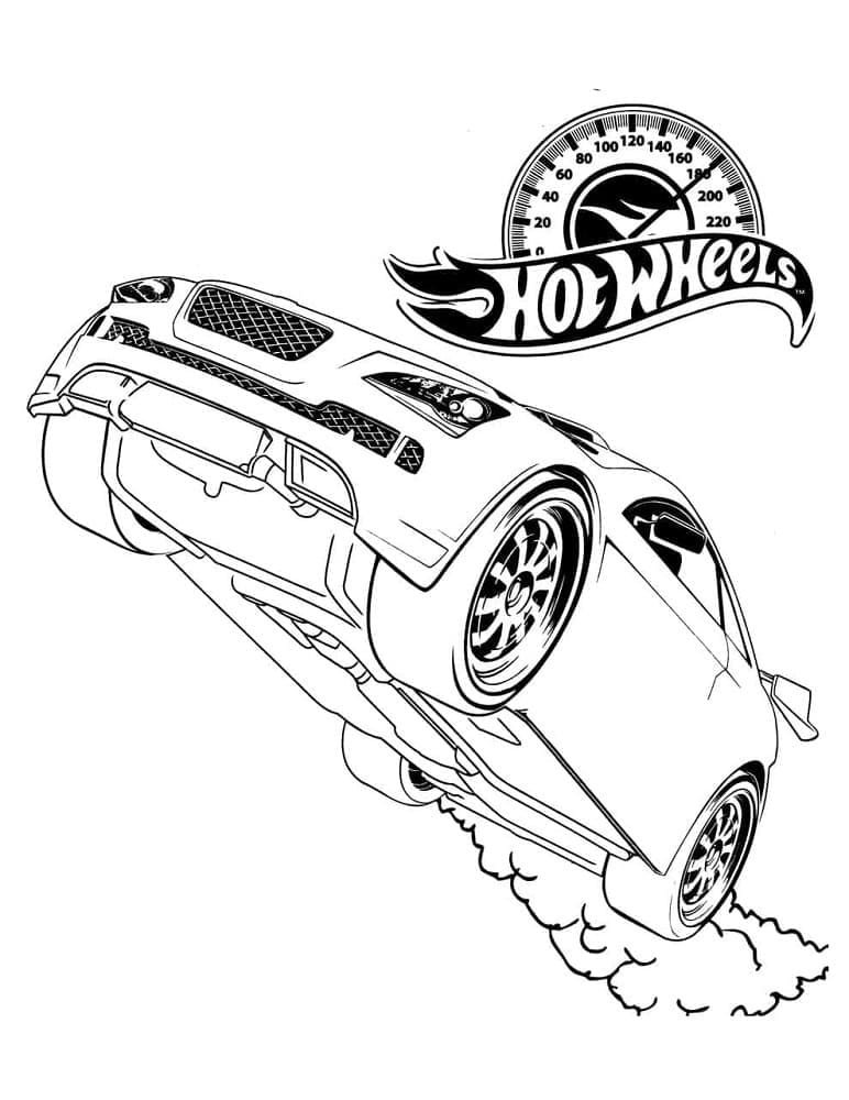 Hot Wheels (9) fargelegging