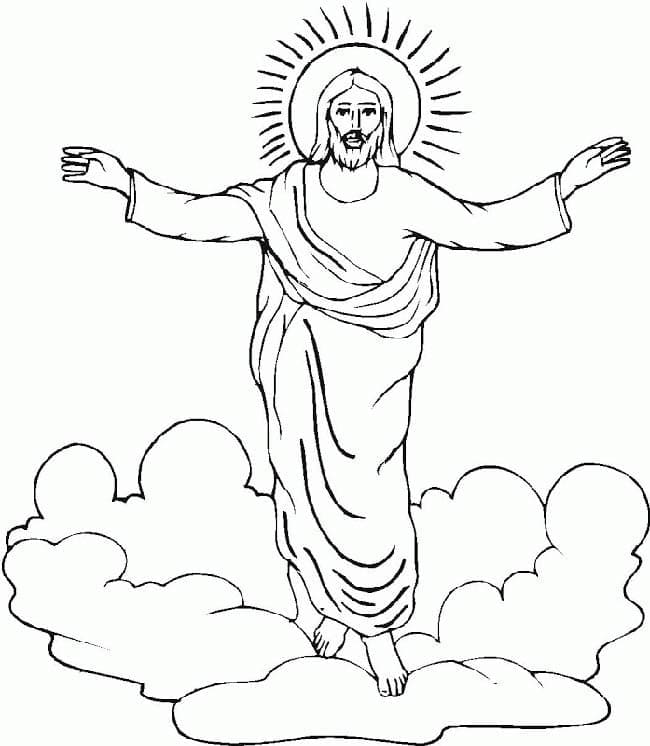 Jesus for 1 år gamle Barn fargelegging