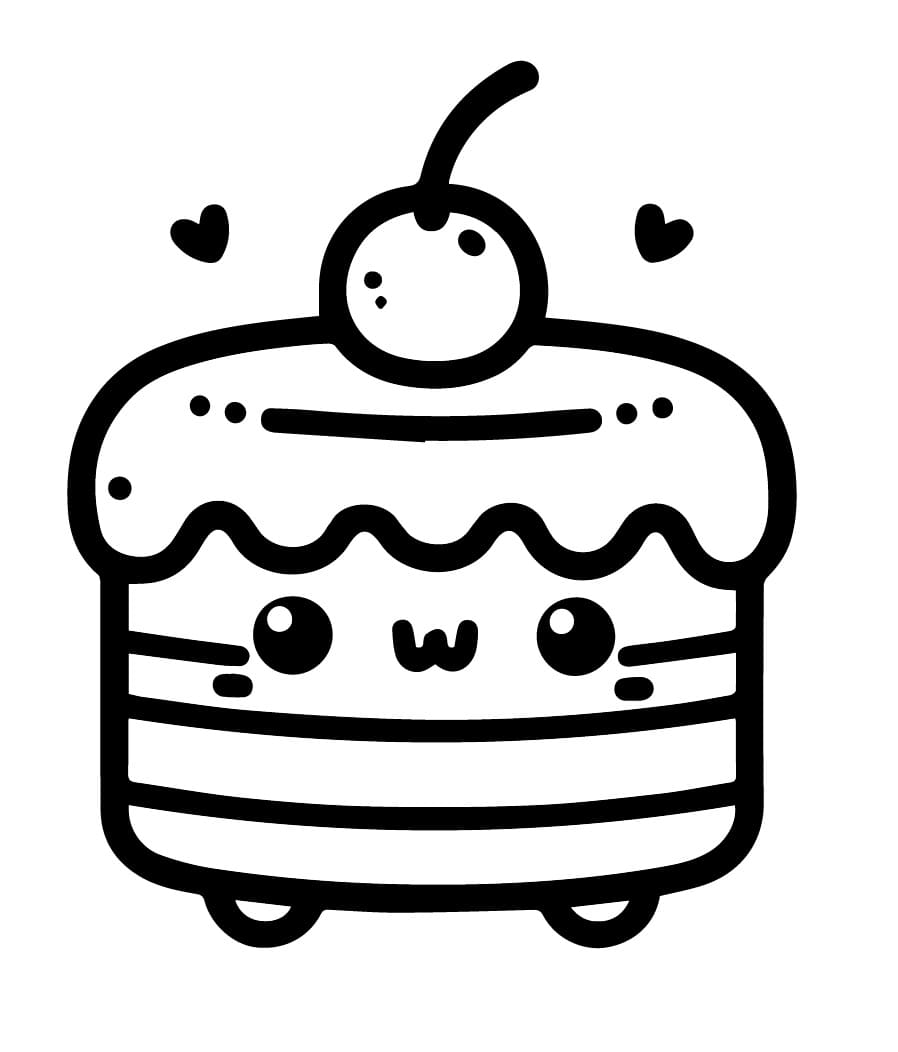 Kake Bilde fargelegging
