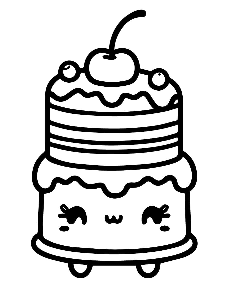 Kake til Utskrift fargelegging