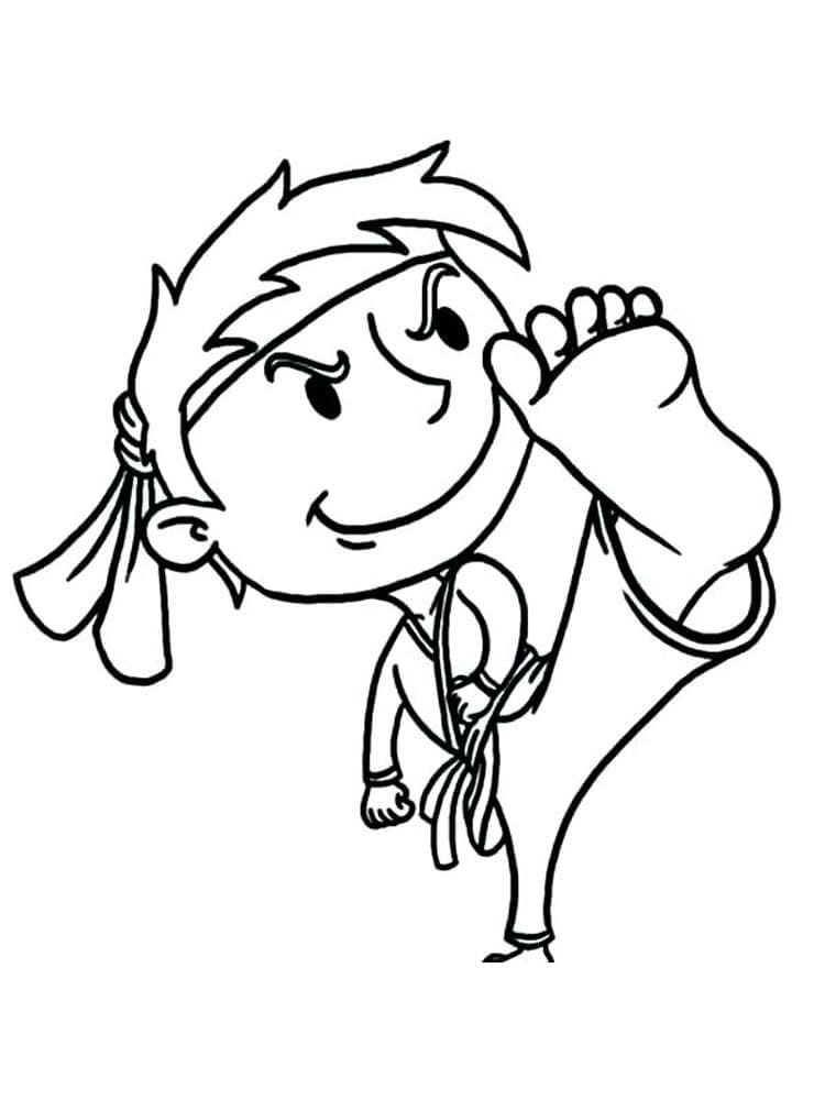 Karate Fargelegging