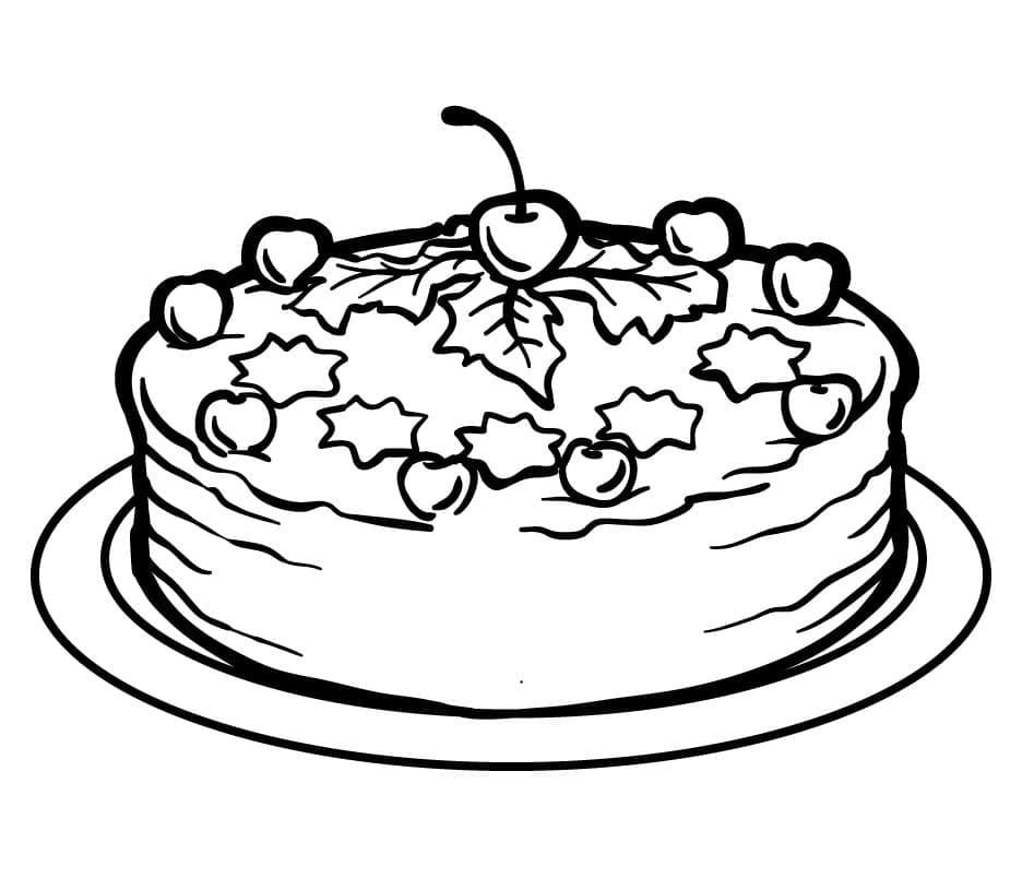 Lett Kake fargelegging