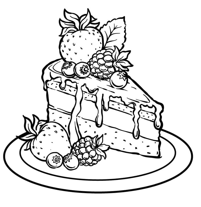 Liten Kake fargelegging
