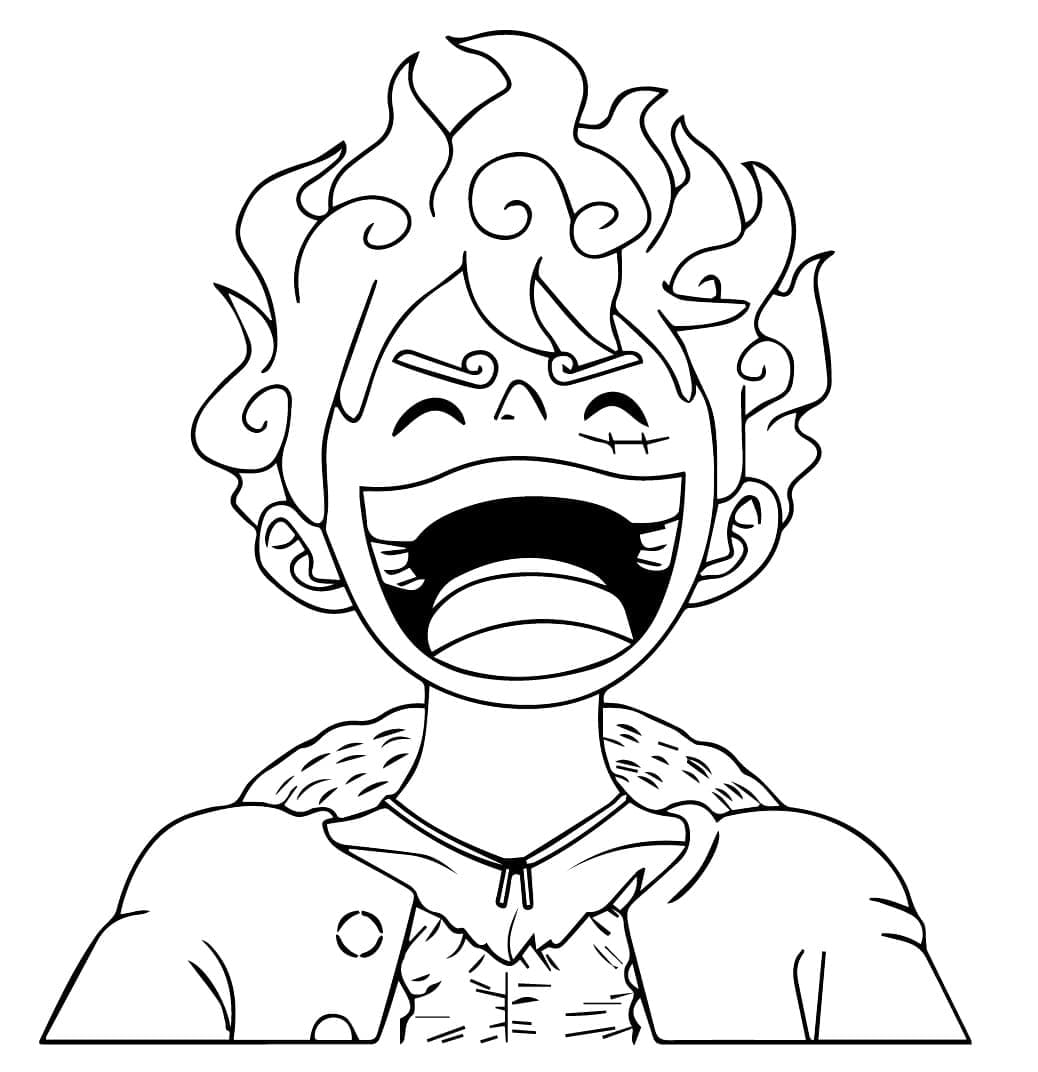 Luffy Anime fargelegging