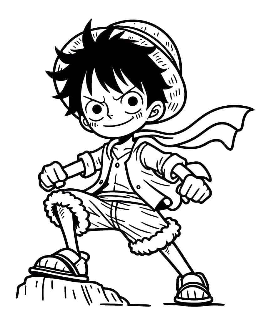 Luffy for Gratis fargelegging
