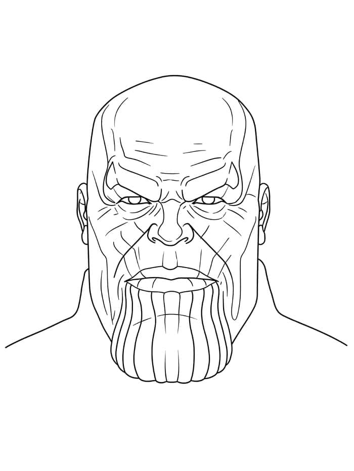 Marvel Thanos fargelegging