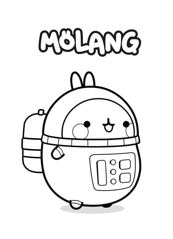 Molang for Gratis fargelegging