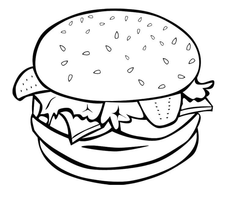Normal Hamburger fargelegging