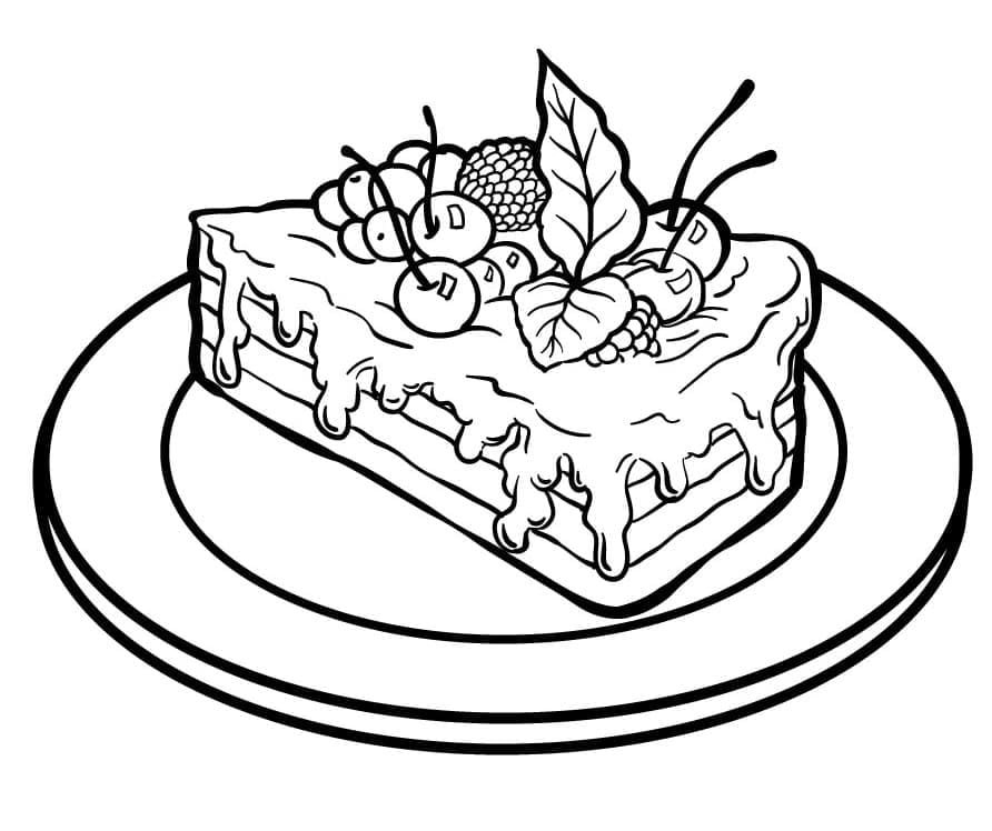 Nydelig Kake fargelegging