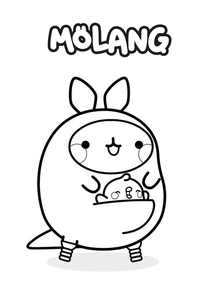 Nydelig Molang fargelegging
