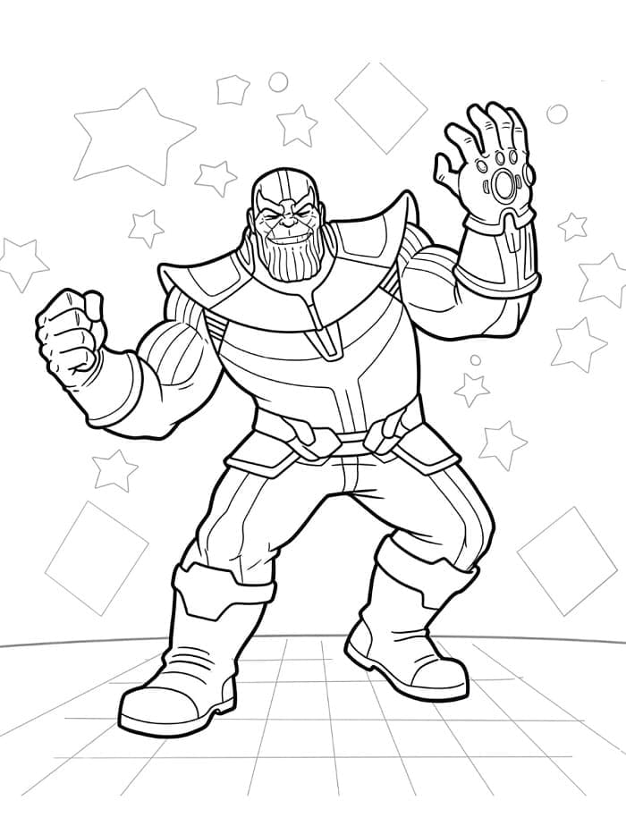 Ond Thanos fargelegging