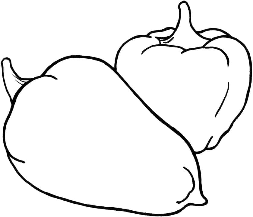 Paprika for Barn fargelegging