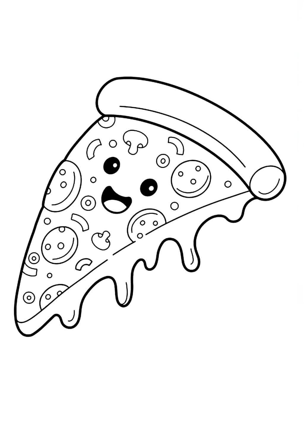 Pizza Fargelegging