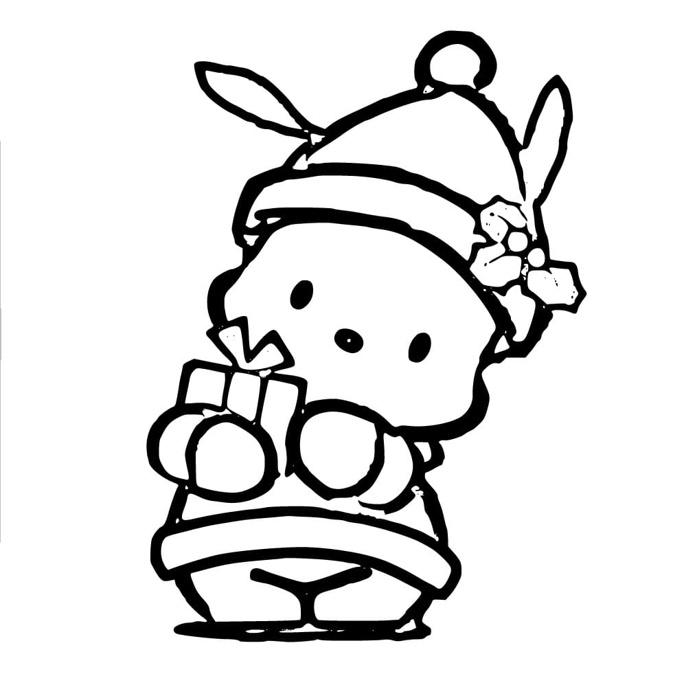 Pochacco Bilde fargelegging