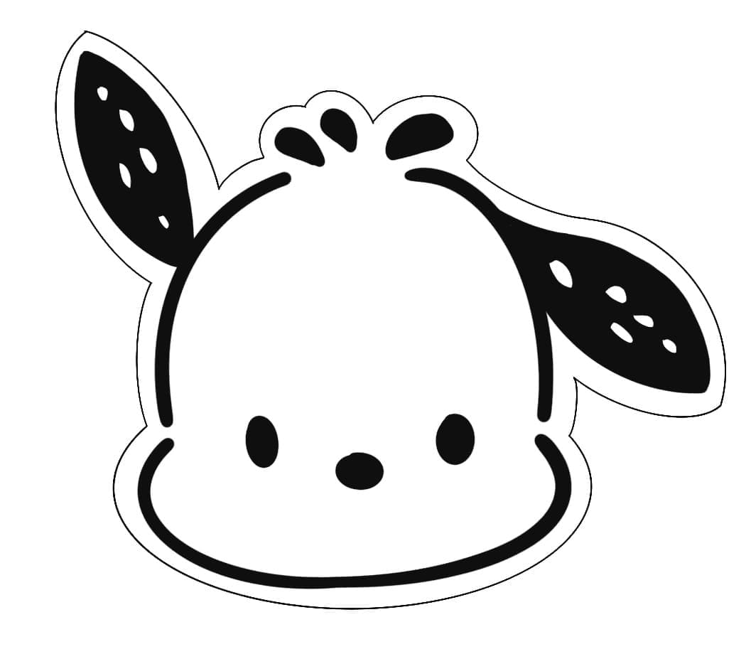Pochacco Utskrivbar for Barn fargelegging