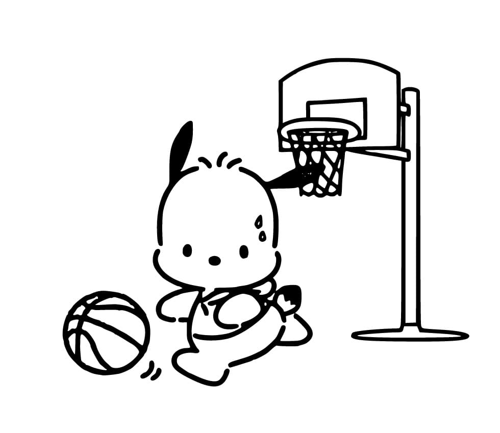 Pochacco til Fargelegging fargelegging