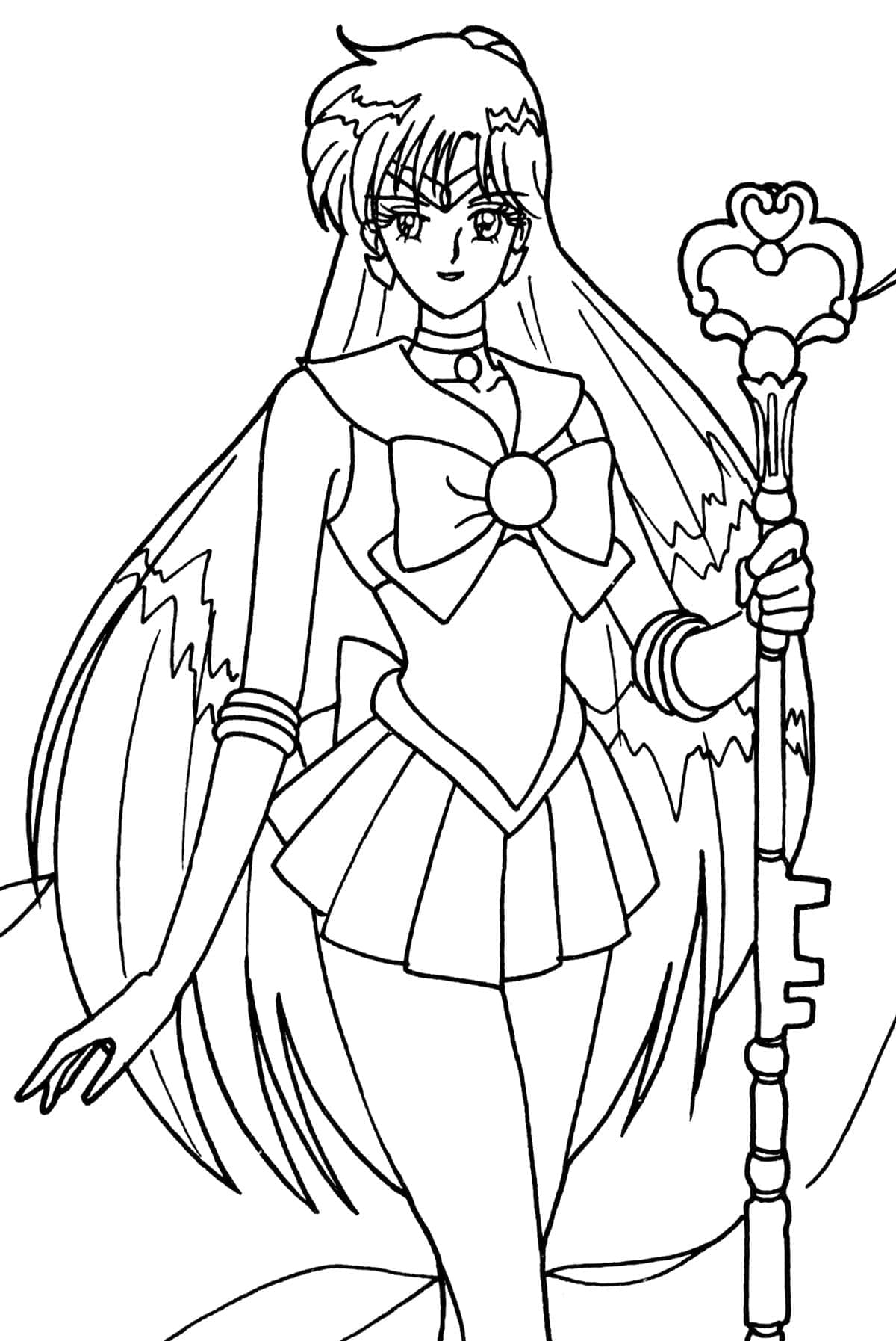 Sailor Moon Bilde fargelegging