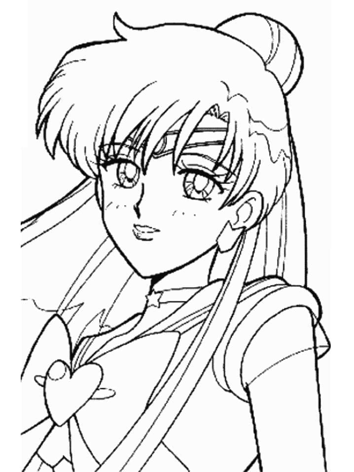 Sailor Moon til Fargelegging fargelegging