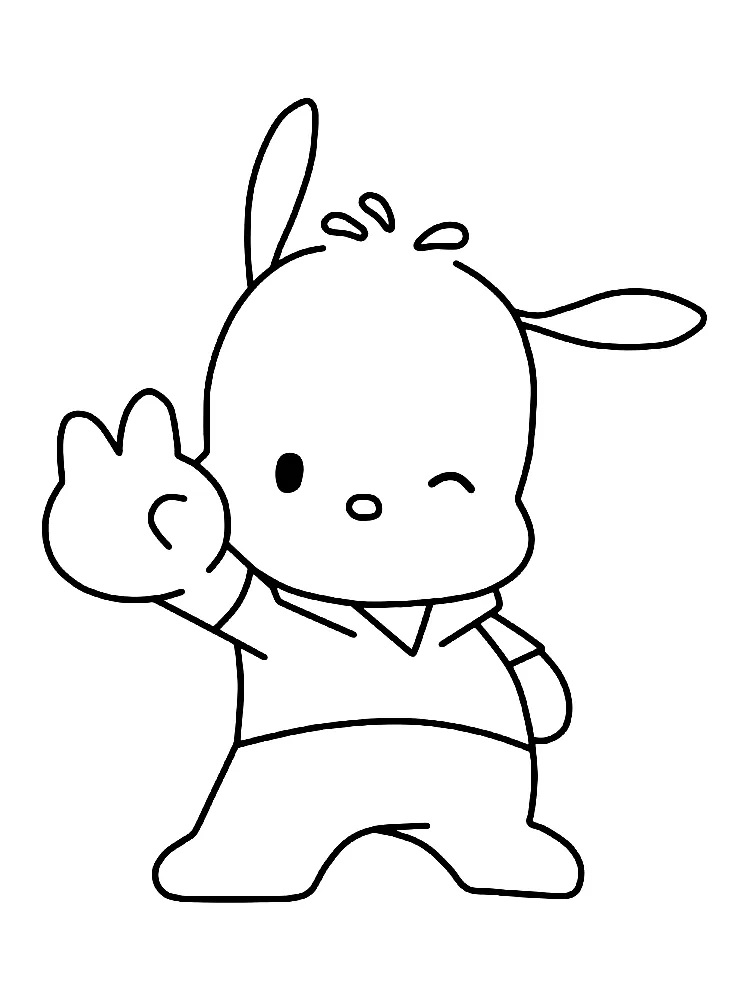 Sanrio Pochacco fargelegging