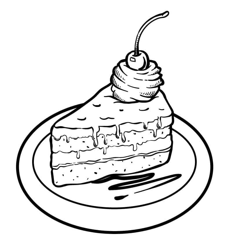 Skriv ut Kake fargelegging