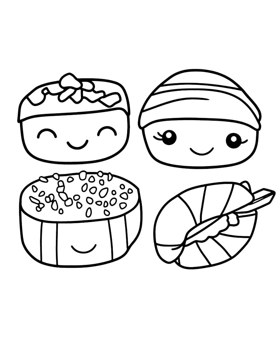 Sushi Fargelegging