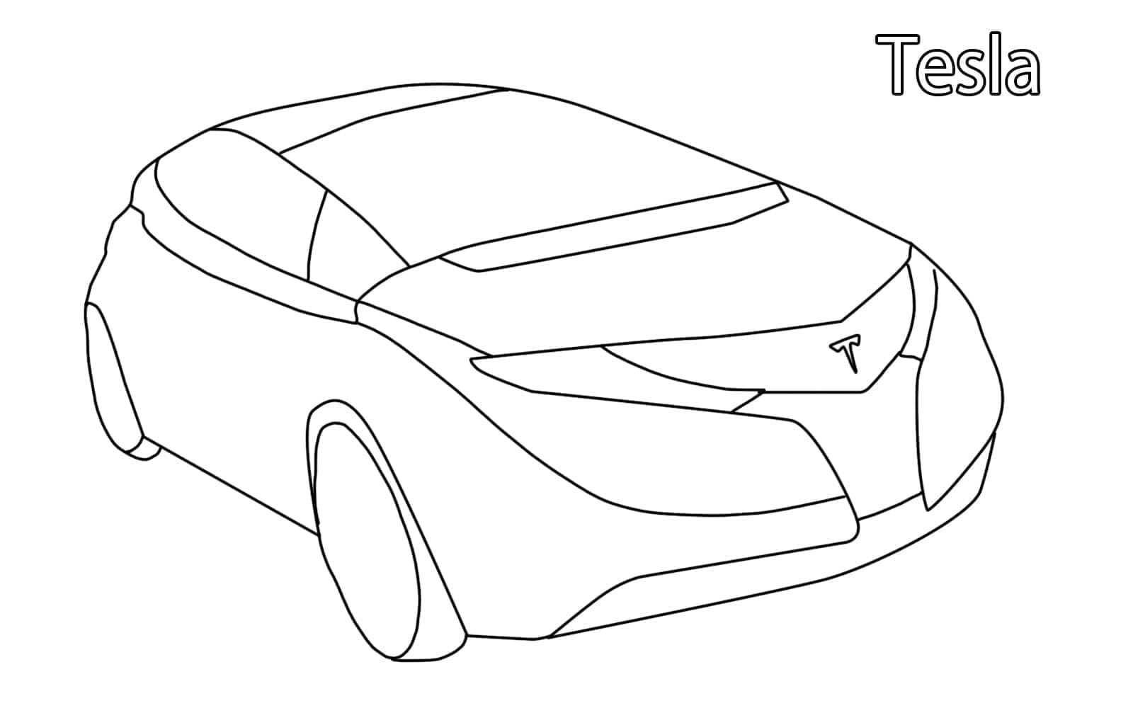 Tesla for Barn fargelegging